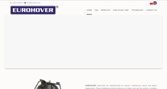 Desktop Screenshot of eurohover.com